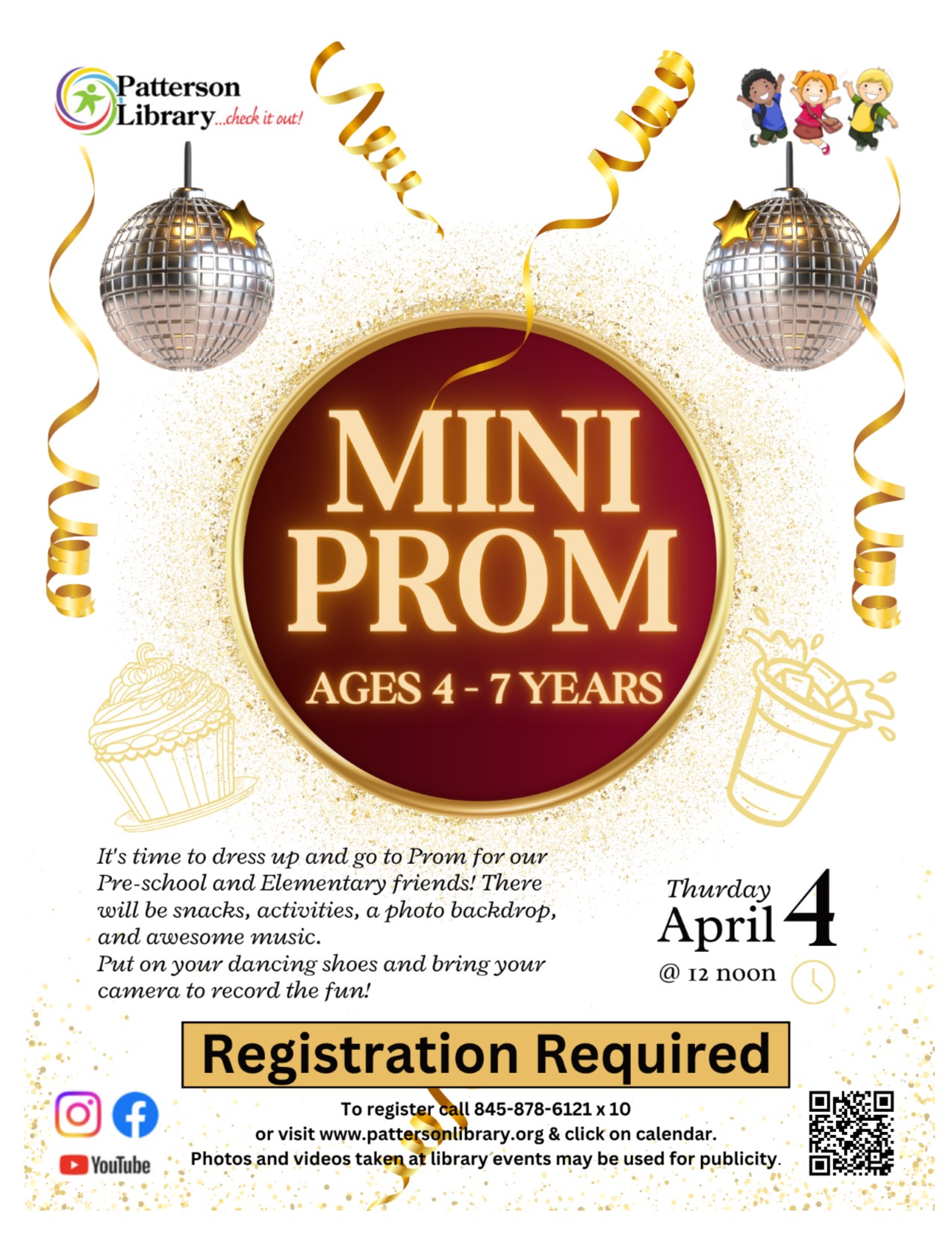 Mini Prom for ages 4-7