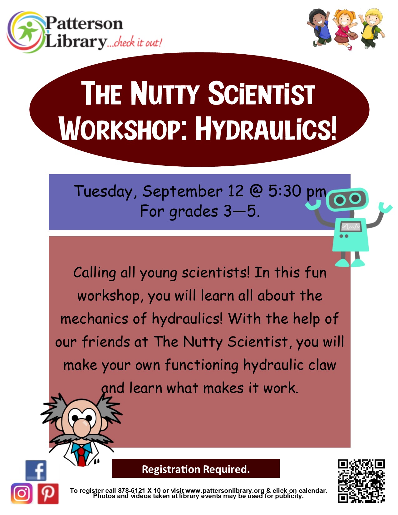 Learn all about the mechanics of hydraulics!