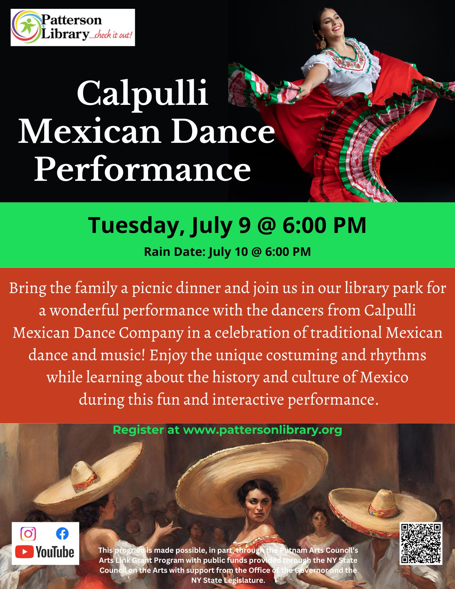 Calpulli Mexican Dance Performance in the Park